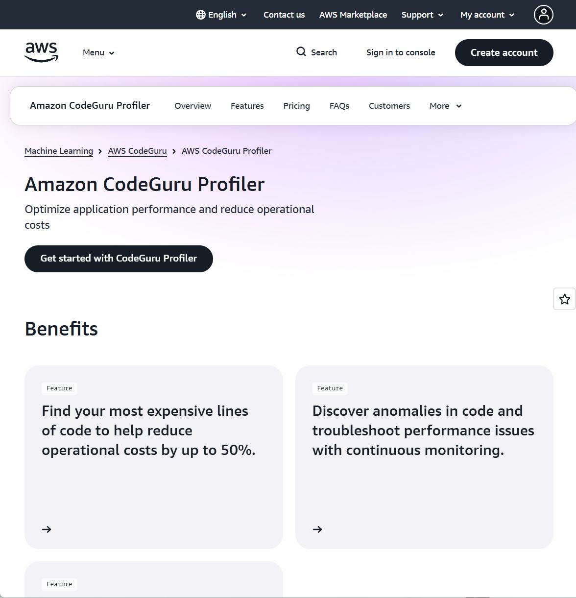 Amazon CodeGuru