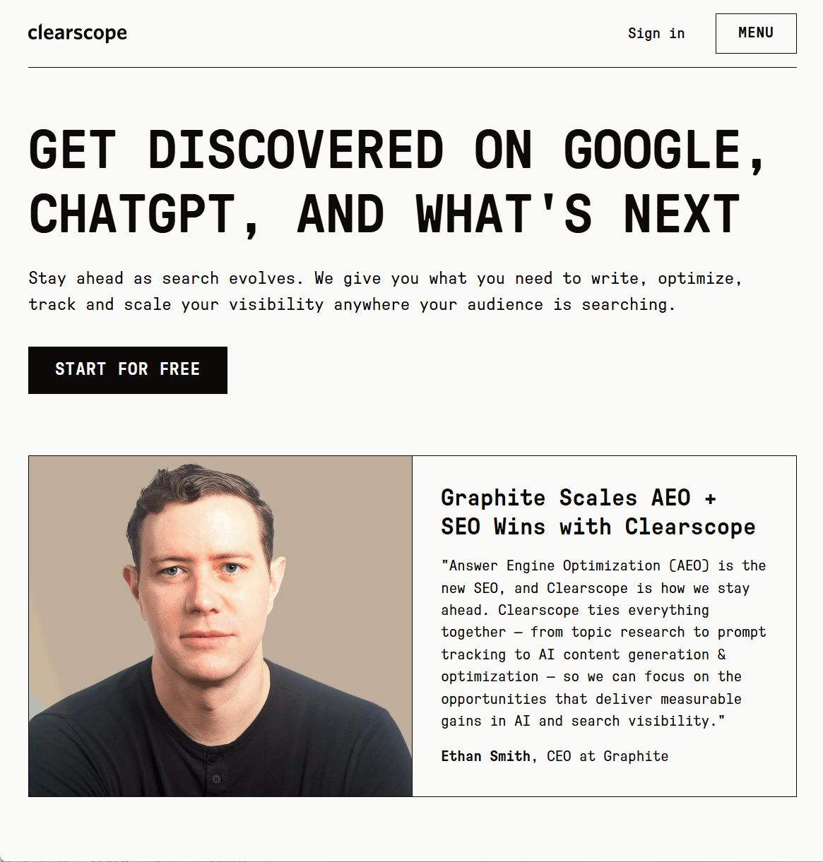 Clearscope