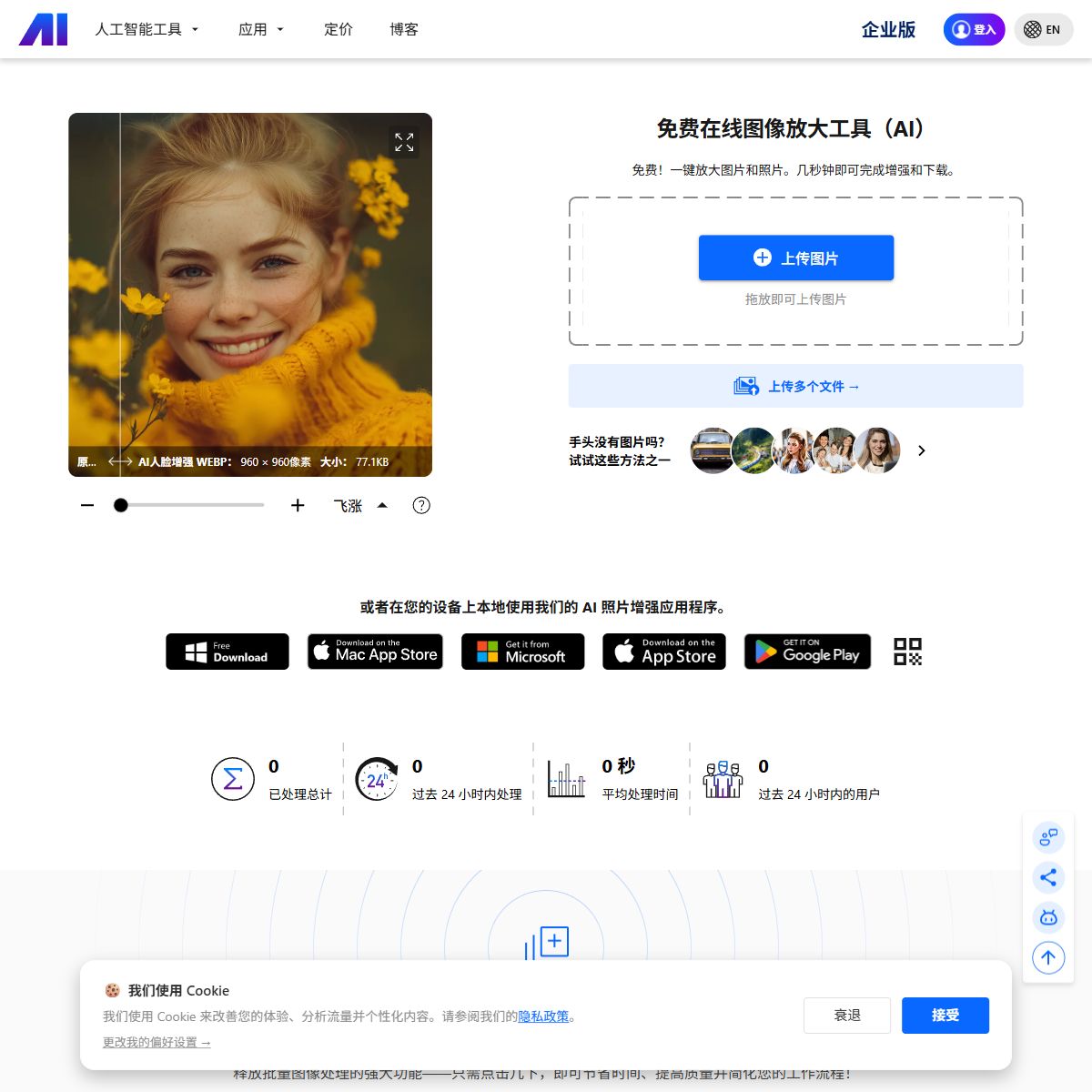 Nero Image Upscaler