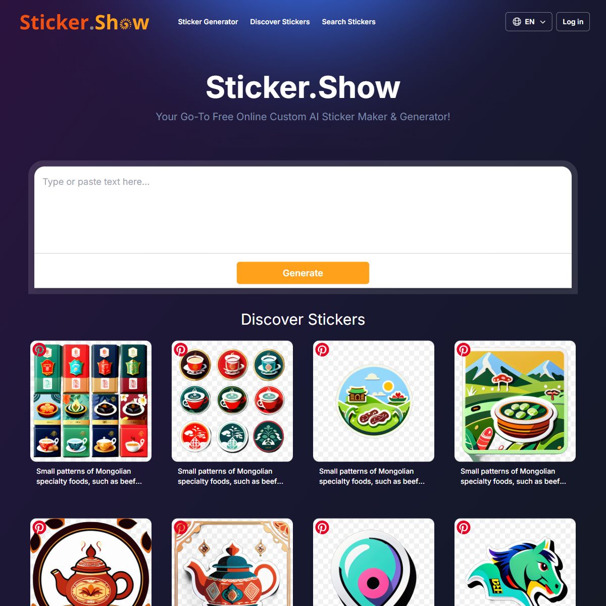 Sticker.Show