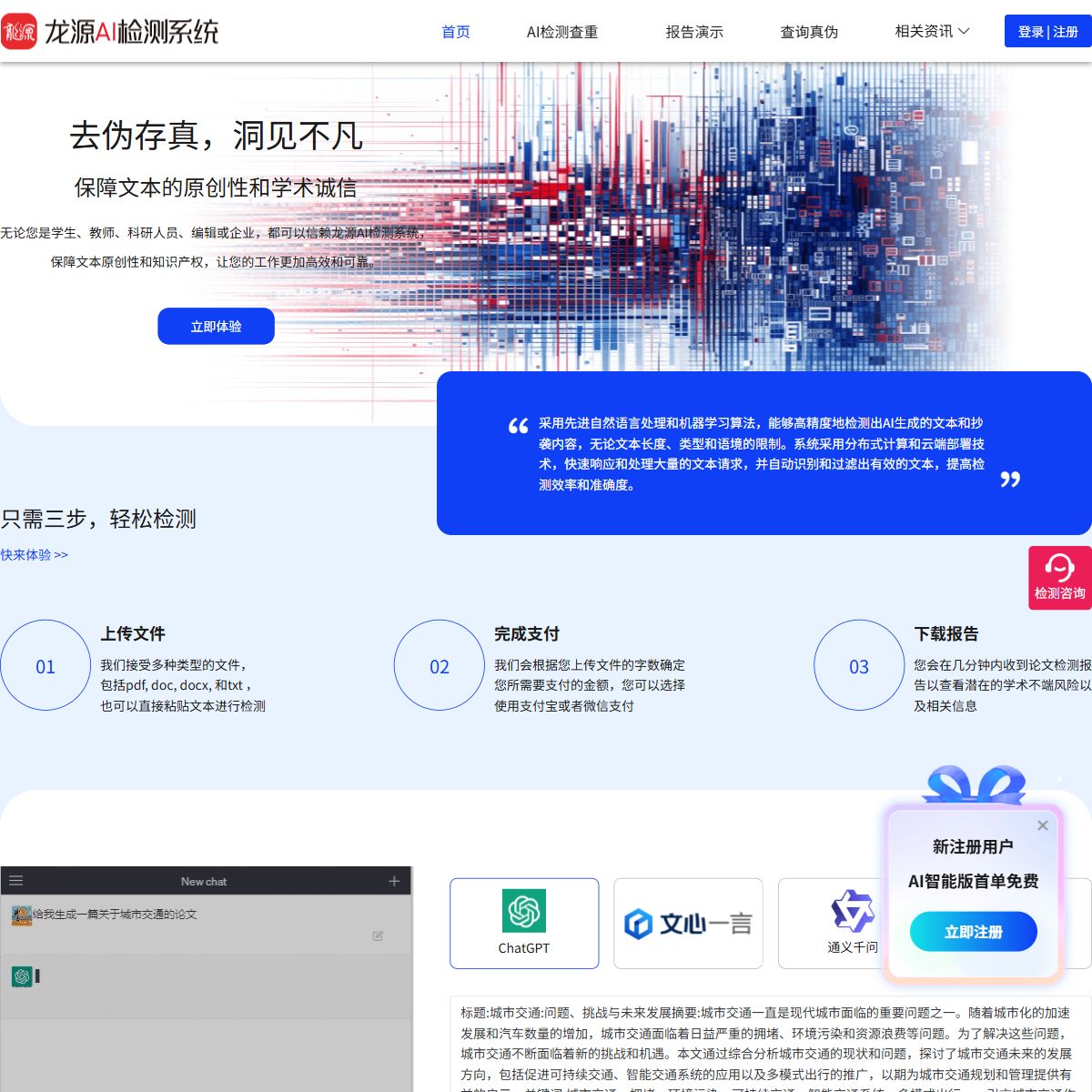 龙源AI检测