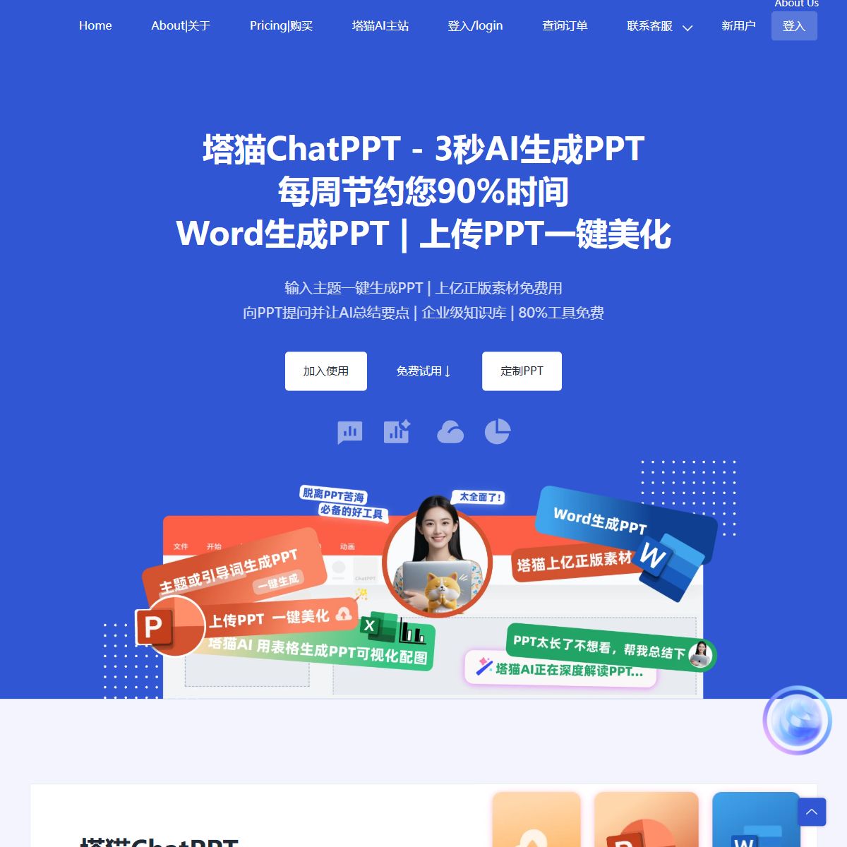 塔猫ChatPPT