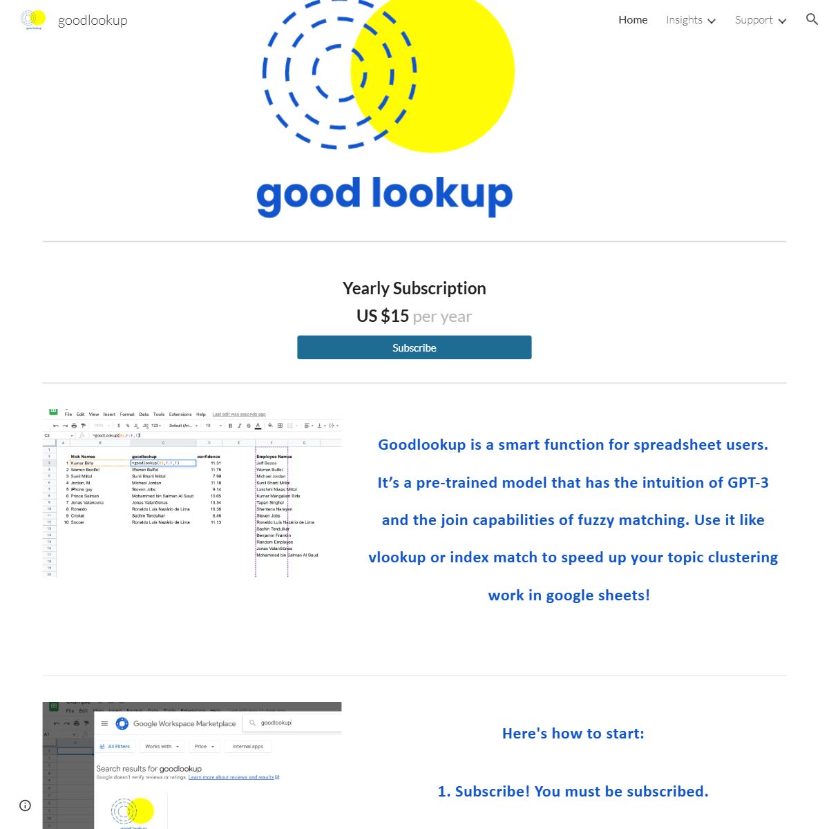 goodlookup
